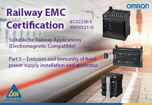 Railway EMC Certification Omron PLC