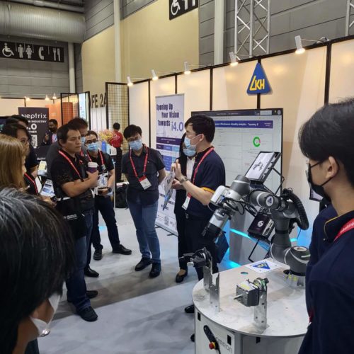 LKH Precicon takes part in the annual Industrial Transformation Asia-Pacific at the Singapore Expo.